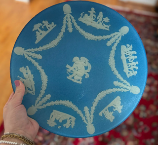 Grandmillennial China Plate Cutting Board