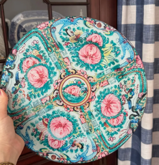 Grandmillennial China Plate Cutting Board