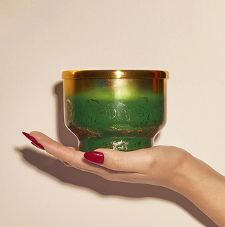 Crystal Pine Glimmer Inverted Candle