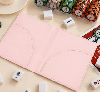 Vegan Leather Mahjong Card Foilo