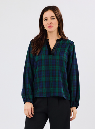 Sierra Top | Blackwatch Plaid