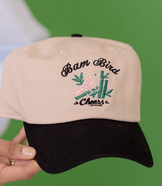 Bird Bam Mahjong Embroidered Hat