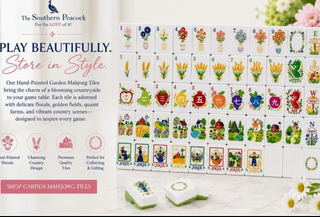Country Garden Mahjong Tile Set