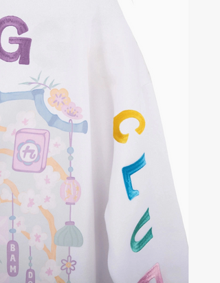Mahjong Club Mockneck Sweatshirt
