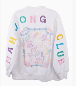 Mahjong Club Mockneck Sweatshirt
