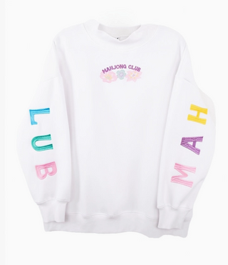 Mahjong Club Mockneck Sweatshirt