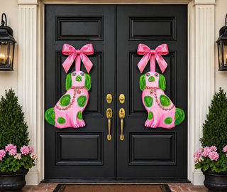 Staffie Dog Door Hangers SET