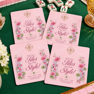 Pink Koi & Lilies Tile Shufflers