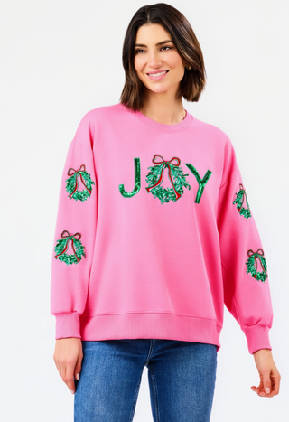 Sarah Sweatshirt | Joy Wreath