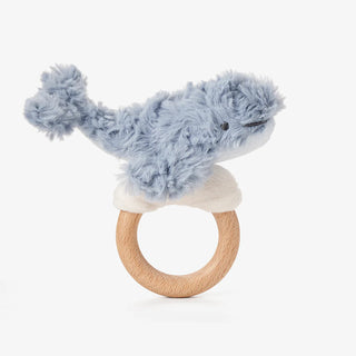 Plush Whale Rattle