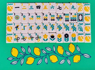 Lemon Splash Series Mahjong Tiles