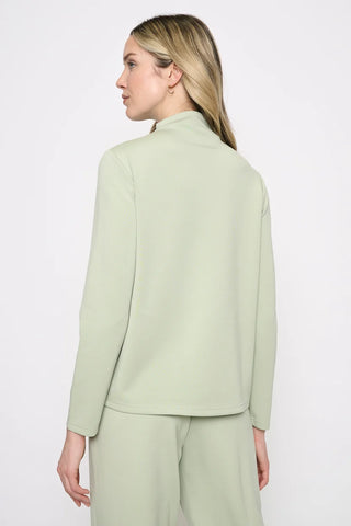 The Maya Funnel Neck Multi Seam Top