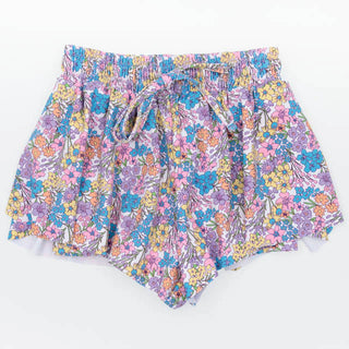 Blair Bright Floral Flowy Youth Short