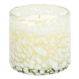 Vanilla Sands Confetti Artisan Hand Blown Glass 10oz Candle