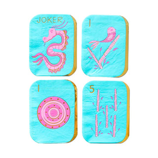 Game Night Mahjong Tile Guest Napkins
