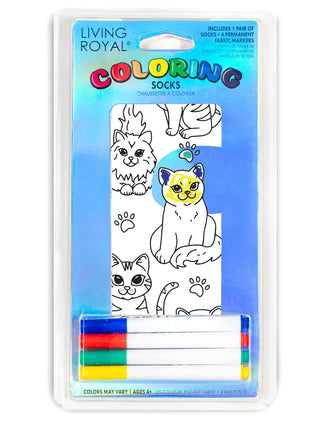 DIY Coloring Socks Kit