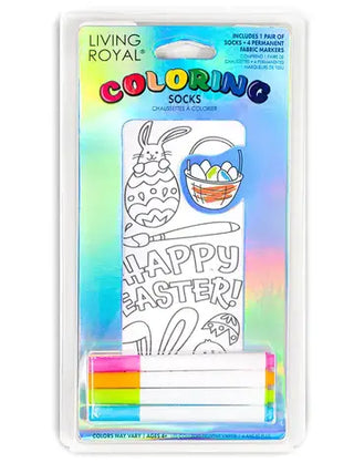 DIY Coloring Socks Kit