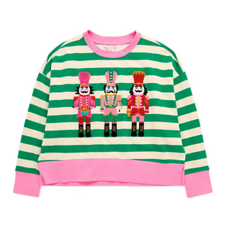 Nutcrackers Relaxed Sweater in Multi