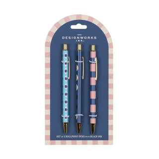 A Dopo set of 3 Pens - Eye, Moon, Stripe