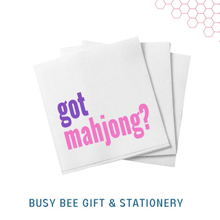 Got Mahjong Cocktail Napkins