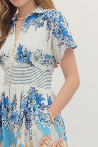 The Morgan Floral Midi Dress