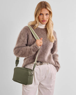 Lottie Large Crossbody in Khaki