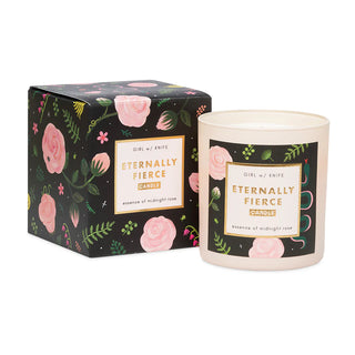 Girl W/ Knife Candle