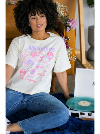 Taylor Album Cropped Tee