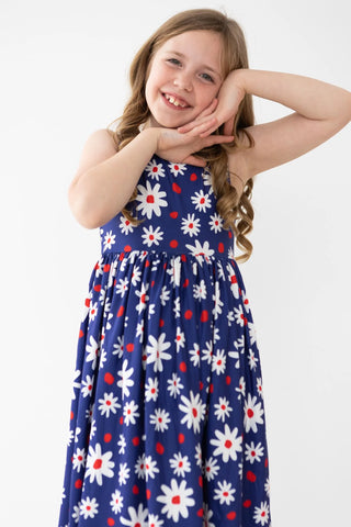 Baby Your a Firework Tank Twirl Dress