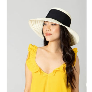 Womens Paper Braid Sun Hat