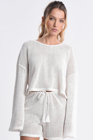 Woven Cotten Cover -Up Top