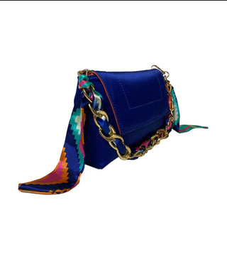 Selena Satin Shoulder Bag