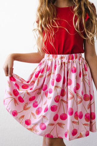 Cherry Cute Twirl Skirt