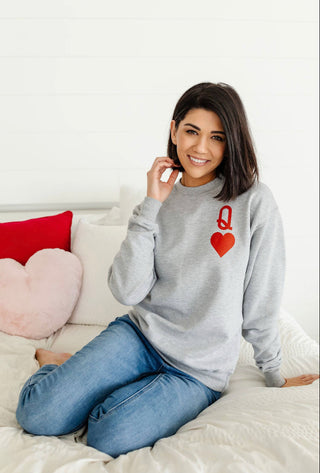 Queen of Hearts Sweatshirt