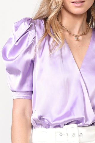 Lila Sateen Bodysuit