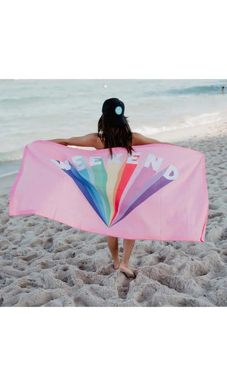 Weekend Beach Towel