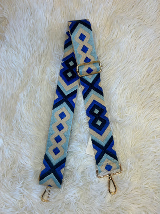 Embroidered Aztec Strap