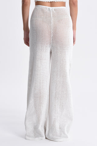 Woven Cotton Swim Cover-up Pant