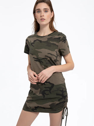 Como Drawstring T-Shirt Dress