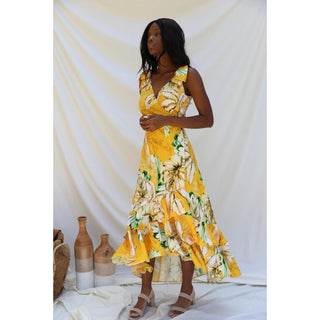 Nia Wrap Maxi Dress