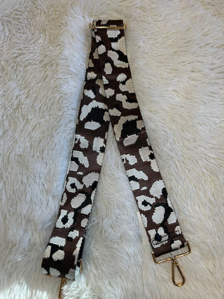 Leopard Print Adjustable Purse Strap