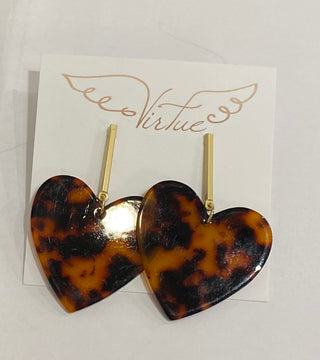 Virtue Heart Earring