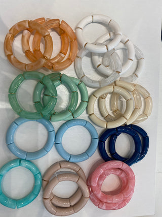 Bamboo Resin Braclet’s Half Inch