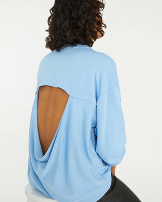 Blue Backless, Come Over Sweatshirt