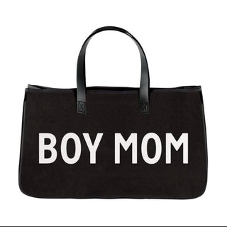 Boy Mom Tote Bag