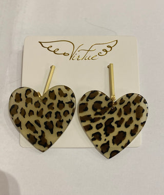Virtue Heart Earring