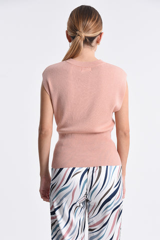 Knit Sleeveless Sweater